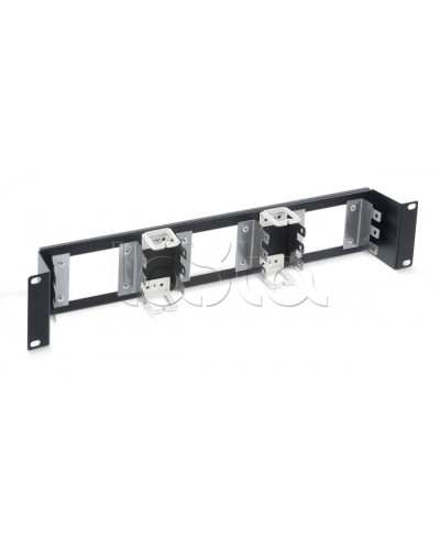 Рама 19, 2U для крепления 9-и плинтов типа Kron Cabeus FM-9-2U в Первоуральске Кроссовое оборудование тип Krone Pintop.ru