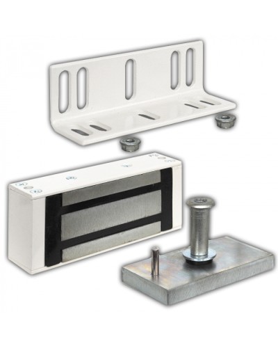 Замок электромагнитный Олевс М1-400 коричневый в Первоуральске Электромагнитные замки Pintop.ru