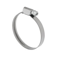 Хомут червячный 70-90/12-0,8мм, нержавеющая сталь W2, (25 шт/уп) REXANT 07-0770-12