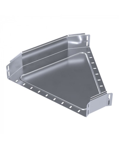 Угол горизонтальный 45 градусов Стандарт INOX (AISI 316) 500х100 Промрукав (PR16.3451) в Первоуральске Аксессуары для лотков Pintop.ru