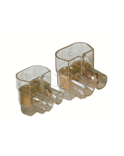 Колодка клеммная соединительная 2х4 мм DKC B42 в Первоуральске Клеммные колодки Pintop.ru