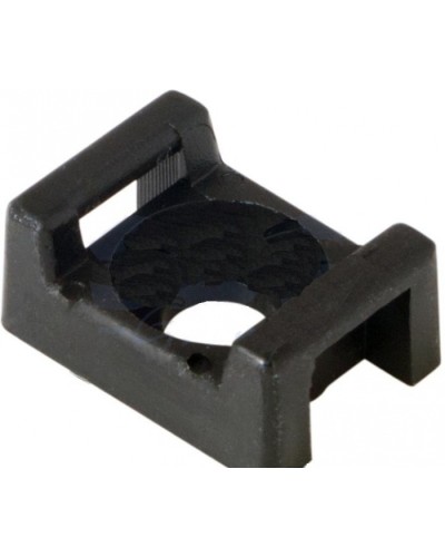 Площадка для крепления стяжки 22.2х16 мм ЧЕРНАЯ 100 шт (10шт/уп) REXANT 07-2103 в Первоуральске Стяжки-хомуты Pintop.ru