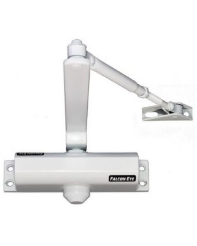 Доводчик дверной Falcon Eye FE-B3W (белый) в Первоуральске Доводчики Pintop.ru