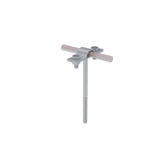 Держатель для прутка Ø 5-10 мм вкручиваемый L180 мм КМ-Профиль (DPV-L180-D5-10)