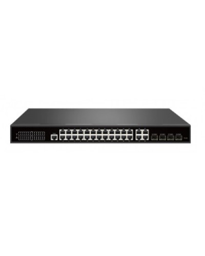 Управляемый L2 PoE коммутатор 24GE+4Uplink+4SFP, Gigabit Managed PoE Switch Tantos TSn-24GP28C4M в Первоуральске Коммутаторы Pintop.ru