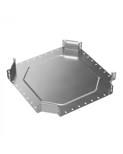 Ответвитель Х-образный Стандарт INOX (AISI 304) 400х80 Промрукав (PR16.3185) в Первоуральске Аксессуары для лотков Pintop.ru