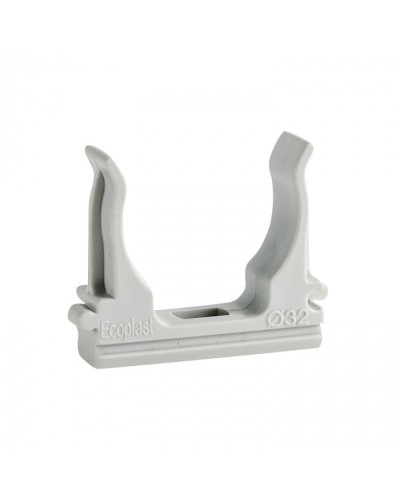 CF32G Держатель (клипса), без галогена, для труб D32мм (10шт) Экопласт (41732-10HF) в Первоуральске Держатели, клипсы, скобы Pintop.ru