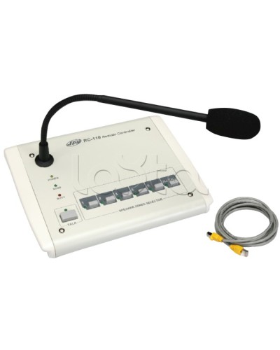 Станция настольная микрофонная JDM RC-110 в Первоуральске Микрофонные консоли и микрофоны Pintop.ru