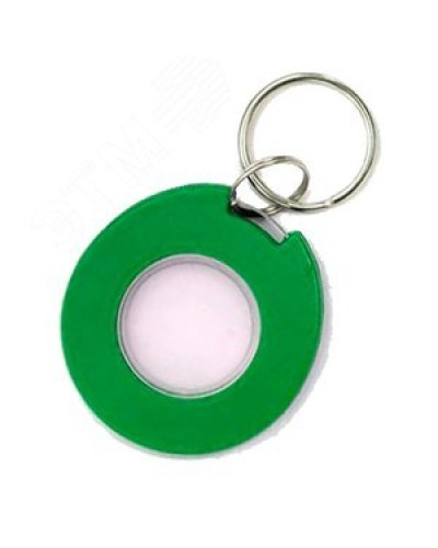 IronLogic IL-08MGT, 1K,с кольцом, зелёный с прозрачной серединой в Первоуральске Оптовые идентификаторы Pintop.ru