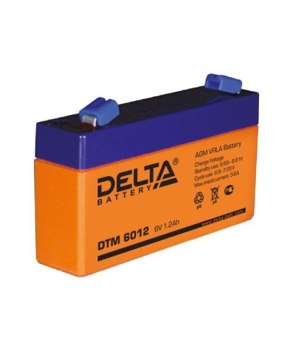 Аккумулятор свинцово-кислотный Delta DTM 6012 в Первоуральске Электротехническое оборудование Pintop.ru