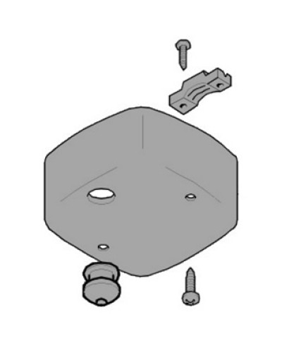 Крышка привода нижняя FLEX Came 119RID150 в Первоуральске Запчасти для шлагбаумов и автоматики Pintop.ru