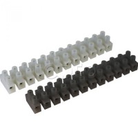 Клемник полипропилен черный, 12р,450V, 24A, 4 мм.кв DKC 43212PL/R