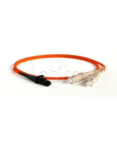 Патч-корд волоконно-оптический Hyperline FC-D2-62-ST/PR-ST/PR-H-3M-LSZH-OR в Первоуральске Патч-корды оптические Pintop.ru