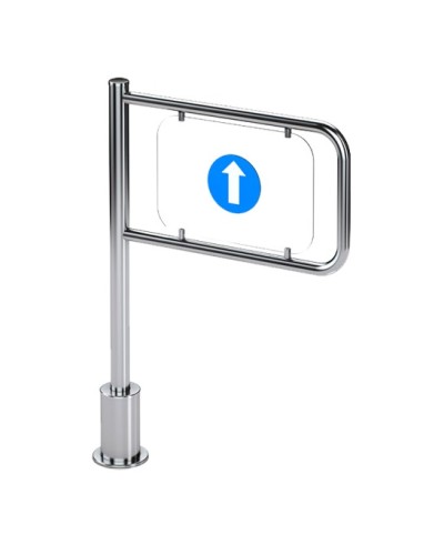 Калитка механическая односторонняя с пружинным возвратом Oxgard К-11 левая (1200 мм) (ВЗР 1993-6) в Первоуральске Калитки Pintop.ru