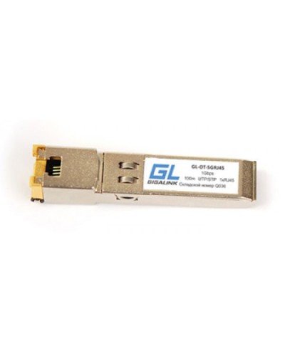 Модуль SFP Gigalink GL-OT-SGRJ45 в Первоуральске Модули SFP/XFP/GBIC Pintop.ru
