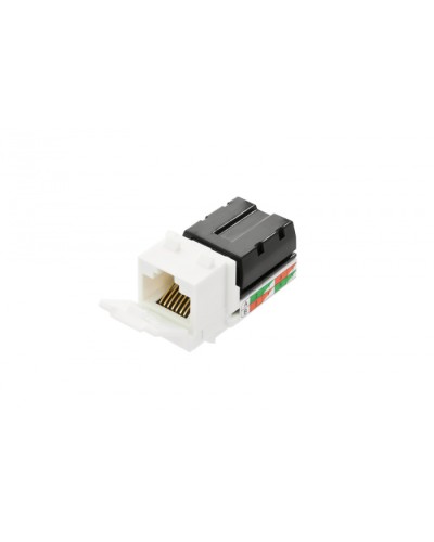 Модуль Keystone Jack RJ-45 категория 6 неэкранированный NIKOMAX NMC-KJUE2-WT в Первоуральске Модули Keystone Pintop.ru