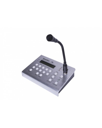 Консоль микрофонная удалённая многозонная Тромбон УК в Первоуральске Система оповещения и трансляции Pintop.ru