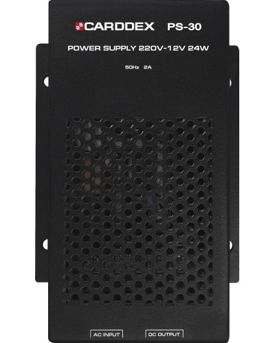 Импульсный блок питания CARDDEX PS-30 (24 Вт) в Первоуральске Дополнительное оборудование для СКУД Pintop.ru