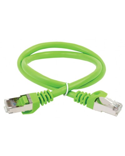 ITK Коммутационный шнур (патч-корд), кат.5Е FTP, 2м, зеленый (PC02-C5EF-2M) в Первоуральске Патч-корды и пигтейлы Pintop.ru