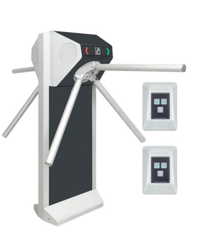 Комплект двухпроходного турникета CARDDEX STL-04С в Первоуральске Турникеты Pintop.ru