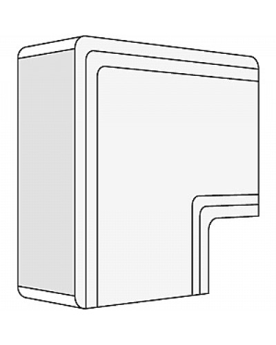 Угол плоский 100x80 NPAN DKC 01749 в Первоуральске Аксессуары для кабель-канала Pintop.ru