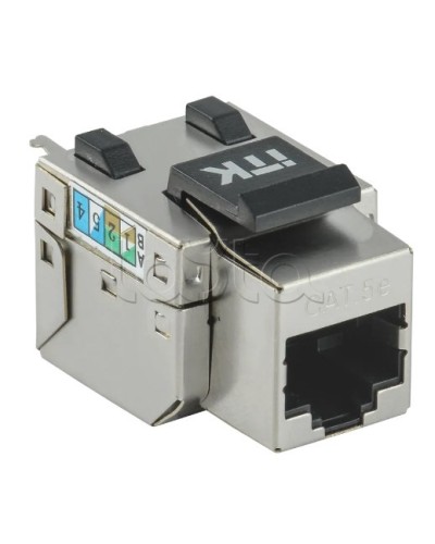 Модуль Keystone Jack кат. 5E FTP 110 IDC 90 град. розет. ITK CS1-1C5EF-11 в Первоуральске Модули Keystone Pintop.ru