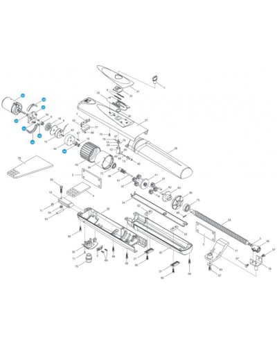 ЭлектродвигательOPP001 Came 119RID421 в Первоуральске Запчасти для шлагбаумов и автоматики Pintop.ru