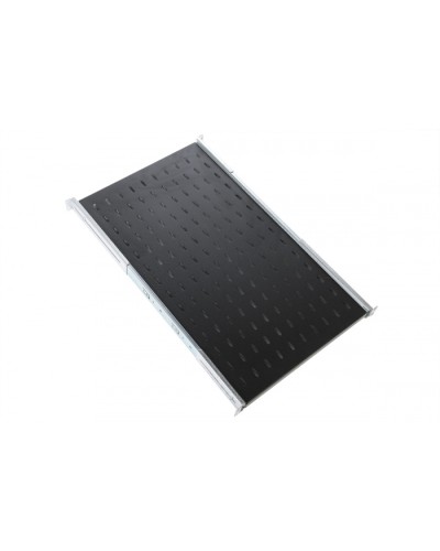 Полка выдвижная перфорированная 1000мм ЦМО ТСВ-100-9005 в Первоуральске Полки для шкафов и стоек Pintop.ru