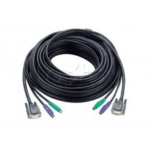 КВМ-кабель с интерфейсами PS/2, VGA (10м) ATEN 2L-1010P