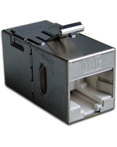 Повторитель портов RJ-45, экранированный, кат.6A, формата Keystone LANMASTER LAN-KCP45S6A в Первоуральске Проходные адаптеры Pintop.ru