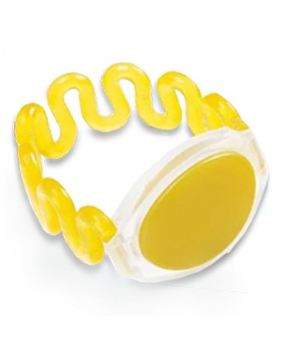 Браслет TS пружинный (желтый) Tantos EM-Marine в Первоуральске Оптовые идентификаторы Pintop.ru