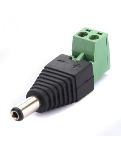 Коннектор Tantos РАЗЪЕМ TS DC штекер питания с клеммной колодкой, двухсекционный в Первоуральске Коннекторы Pintop.ru