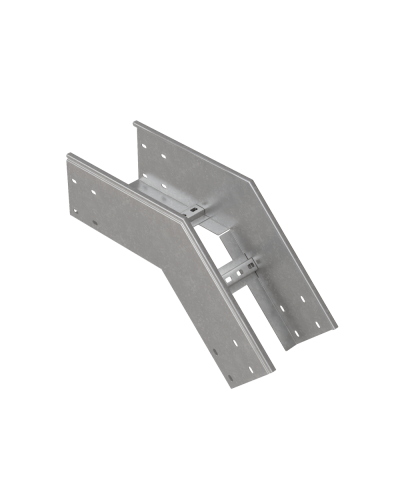 Угол лестничный вертикальный внешний 45 гр. 150х800х1,5 мм HD N КМ-профиль (LVL45-150-800-1.5 HD N) в Первоуральске Аксессуары для лотков Pintop.ru