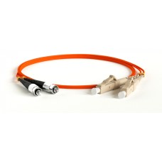 Патч-корд волоконно-оптический Hyperline FC-D2-50-FC/PR-LC/PR-H-20M-LSZH-OR