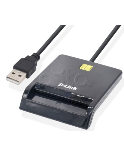 USB-считыватель смарт-карт D-Link DL-DCR-100/B1A в Первоуральске Считыватели Pintop.ru