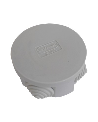 Коробка распределительная о/п с крышкой D65х35 мм, 4 вых. Экопласт 44004 в Первоуральске Распределительные коробки Pintop.ru