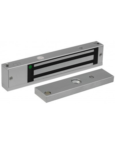 Smartec ST-EL140DL-SL - Электромагнитный замок, внутреннее исполнение, СИД, датчик положения двери, 12 VDC / 250мА, усилие 140-150 кг. в Первоуральске Электромагнитные замки Pintop.ru