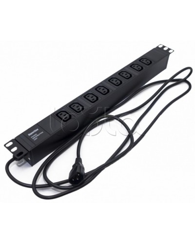 Блок розеток Hyperline SHE19-8IEC-2.5IEC в Первоуральске Блоки розеток Pintop.ru