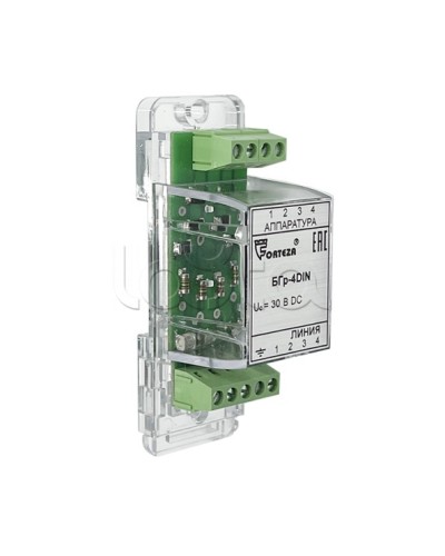 Устройство защиты от импульсных перенапряжений Forteza Блок БГр-4DIN в Первоуральске Устройства защиты операционных процессоров (ОПС) Pintop.ru