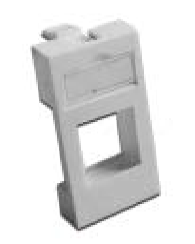 Вставка 22.5x45 без шторок для Кейстоуна LANMASTER LAN-SIP-22R-WH в Первоуральске Коммутационные изделия Pintop.ru