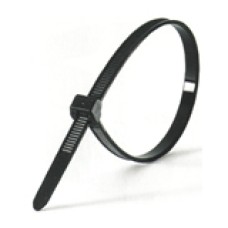 Хомут кабельный 4,8x350 мм, черный (100 шт/уп) Экопласт 45350BL