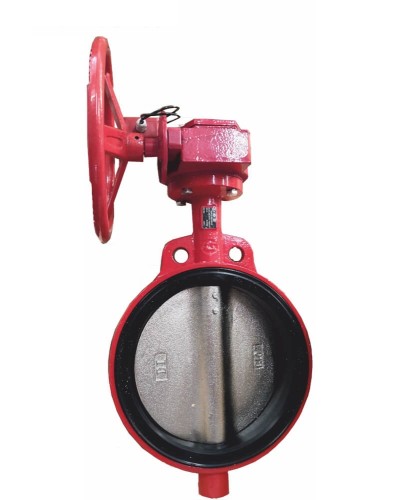 Затвордисковый с ручным приводом с контролем положения УКПЗА Спецавтоматика 3т 250/1,6(Р)-Ф.У3.1-АМК-250v4 в Первоуральске Затворы дисковые Pintop.ru