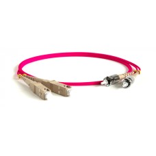 Патч-корд волоконно-оптический Hyperline FC-D2-504-SC/PR-SC/PR-H-30M-LSZH-MG