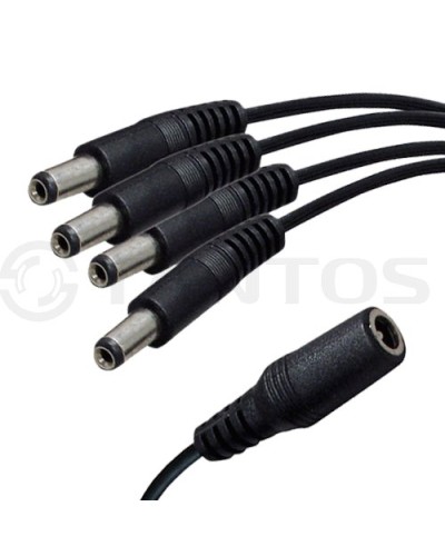 Разветвитель питания Tantos TS DC 4 в Первоуральске Системы видеонаблюдения Pintop.ru