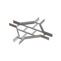 Х-разветвитель лестничный 80х500х1,2 мм HD85 N КМ-профиль (LXD80-500-1.2 HD85 N)