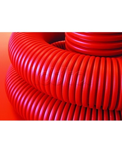 Труба гофрированная двустенная ПНД 110 м, чёрная, м для кабельной канализации с протяжкой DKC 121911A100 в Первоуральске Труба гофрированная Pintop.ru