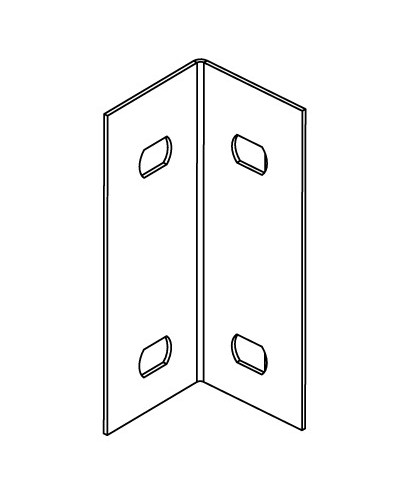 Уголок опорный FR TC/RRC/RRD/RRS на H 50 DKC 30199 в Первоуральске Аксессуары для лотков Pintop.ru