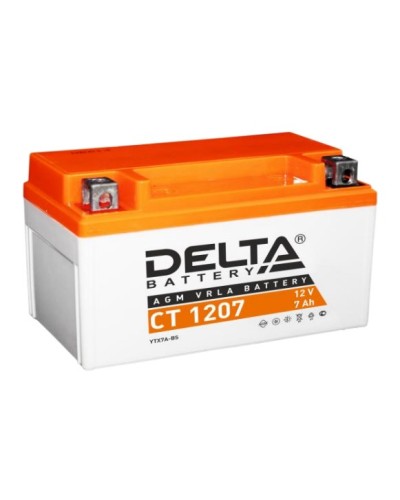 Аккумулятор АКБ 12 - 7 Delta CT 1207* в Первоуральске Электротехническое оборудование Pintop.ru