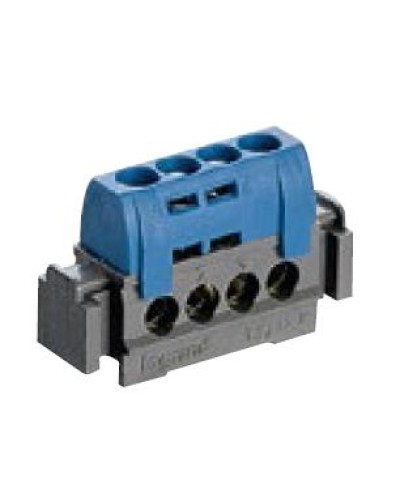 Клеммник синий 4х1.5-16 мм2 LEGRAND 004840 в Первоуральске Клеммные колодки Pintop.ru