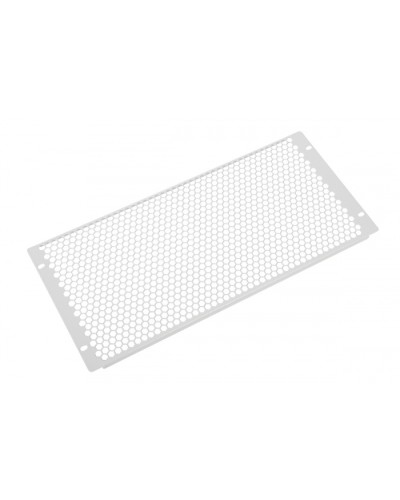 Фальшпанель в шкаф 19 5U перфорированная ЦМО ФП-5.4-9005 в Первоуральске Аксессуары для стоек и шкафов Pintop.ru